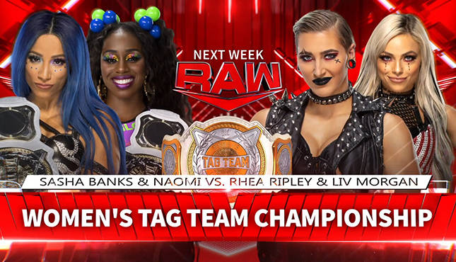 Women S Tag Team Title Match More Set For Next Week S WWE Raw 411MANIA