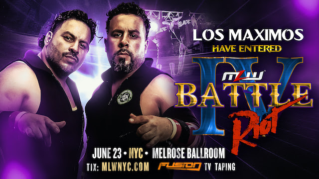 Los Maximos Set For Mlw Battle Riot Iv Mania