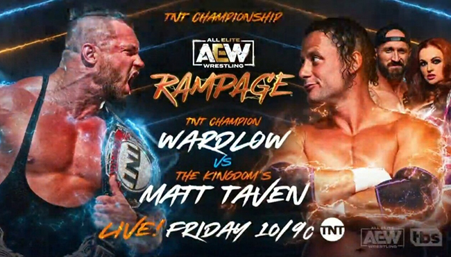 Lineup For Tonight S AEW Rampage TNT Title Match World Title