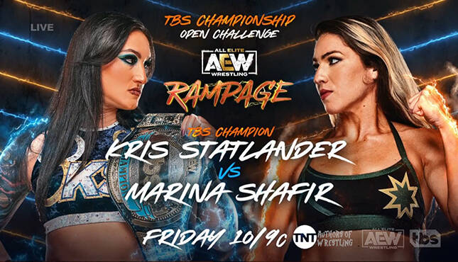 Tbs Championship Match More Set For This Week S Aew Rampage Mania