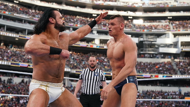 Drew Mcintyre Match With Gunther Stand Above The World Title