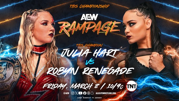 Lineup For Tonight S Aew Rampage Tbs Title Match Mania