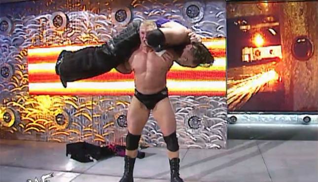 WWE Raw 4-15-02 Brock Lesnar Matt Hardy