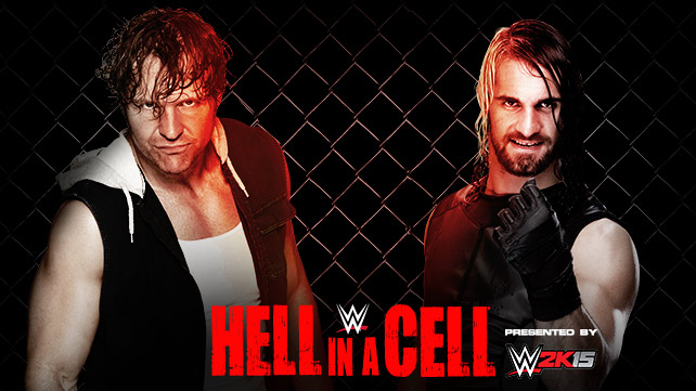Dean Ambrose Seth Rollins Hell in a Cell