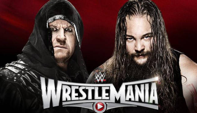 Bray Wyatt Undertaker WrestleMania 31