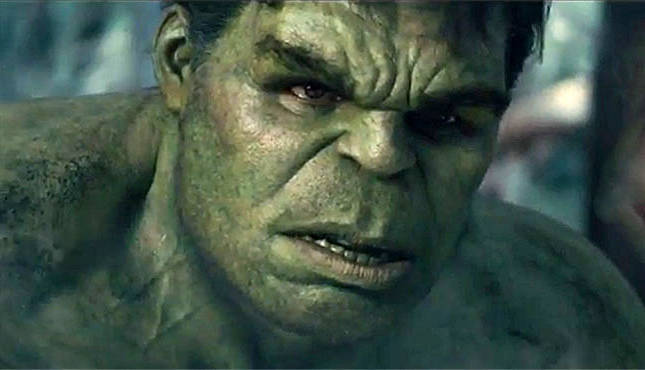 The Hulk Mark Ruffalo MCU Avengers: Age of Ultron