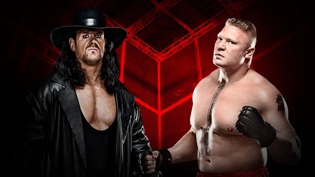 Brock Lesnar Undertaker Hell in a Cell