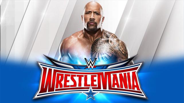 The Rock WrestleMania 32 Dwayne Johnson