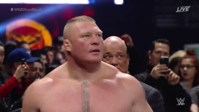 Brock Lesnar WWE Roadblock