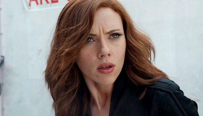 Captain America Civil War Black Widow