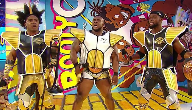 WWE New Day WrestleMania 32, Big E