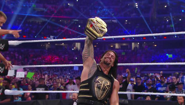 Roman Reigns WWE WrestleMania 32