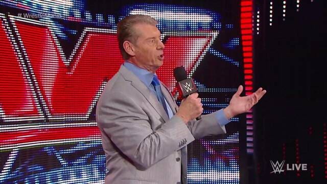 Vince McMahon WWE Raw