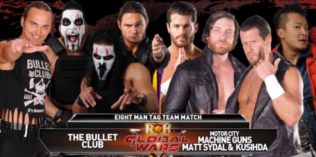 ROH Announces Huge 8-Man Tag For Global Wars | 411MANIA