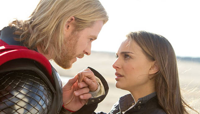 Natalie Portman Chris Hemsworth Thor Jane Foster