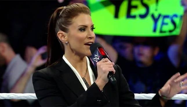 Stephanie McMahon WWE Raw