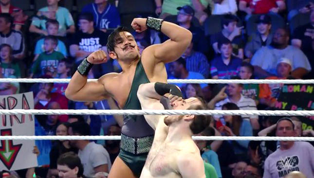 The Vaudevillains Smackdown 5513 Matthew Rehwoldt Simon Gotch