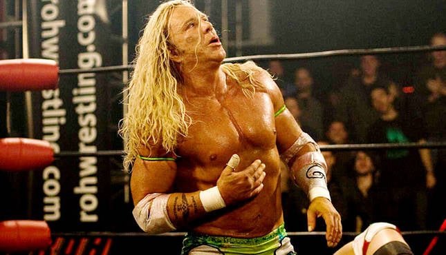 The Wrestler Mickey Rourke