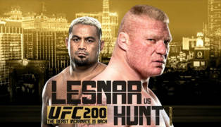 Brock Lesnar Mark Hunt UFC 200