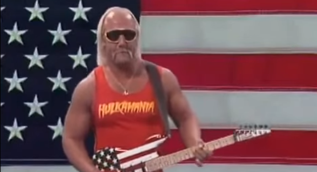 Wwe hulk hogan discount theme song real american