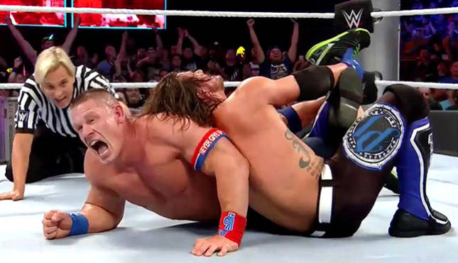 AJ Styles John Cena WWE SummerSlam