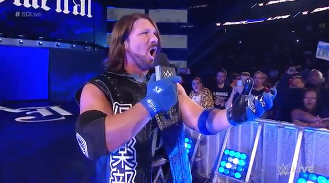 Smackdown 209 desde la Ciudad de Guatemala AJ-STyles-SD11116