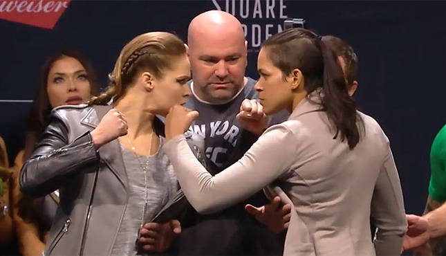 UFC 207 Amanda Nunes Ronda Rousey