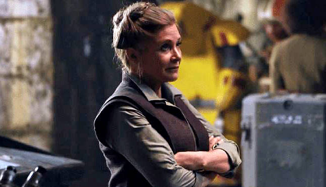 Carrie Fisher Star Wars: The Force Awakens