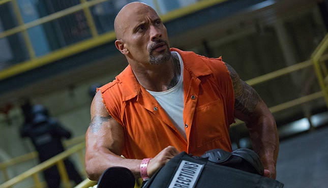 The Fate of the Furious The Rock Dwayne Johnson