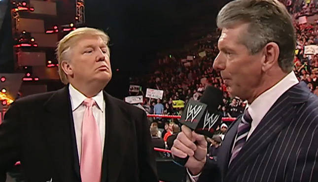 trump wrestlemania