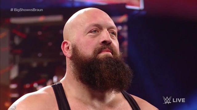 wrestler with big beard bald