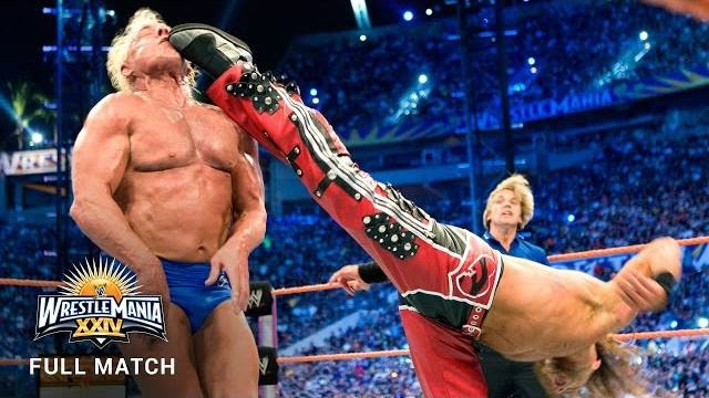 Ric Flair Shawn Michaels Wrestlemania 24