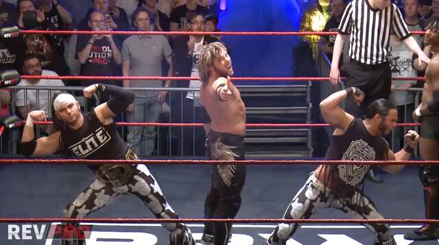 The ELITE PWG Kenny Omega The Young Bucks ROH TV