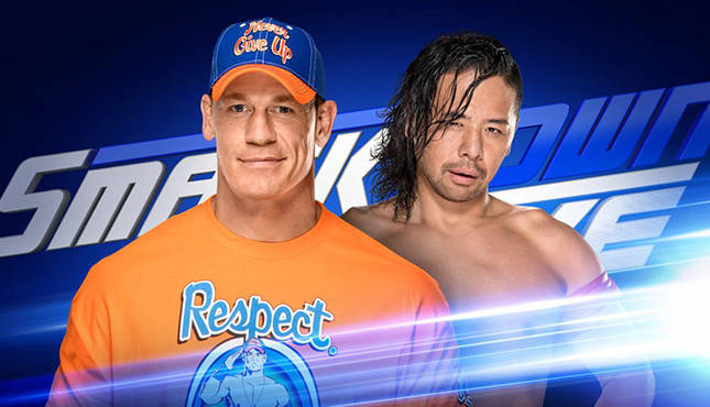 Shinsuke Nakamura vs. John Cena WWE Smackdown