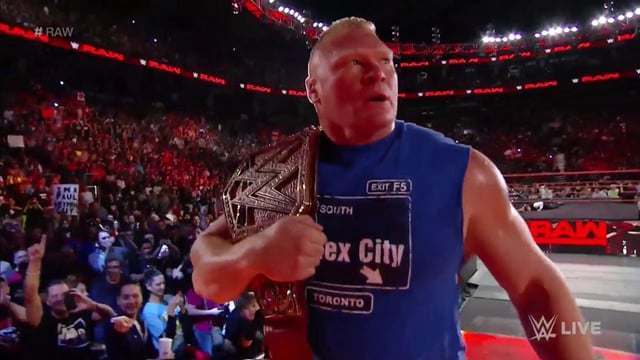 Brock Lesnar WWE Raw