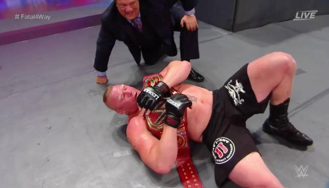 Brock Lesnar WWE Summerslam