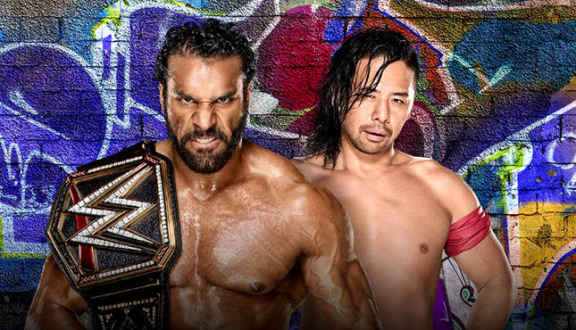 Jinder Mahal vs. Shinsuke Nakamura WWE Smackdown WWE SummerSlam