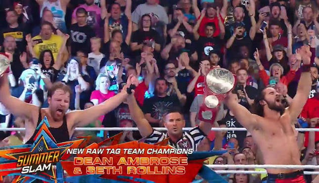 Seth Rollins Dean Ambrose SummerSlam Botched