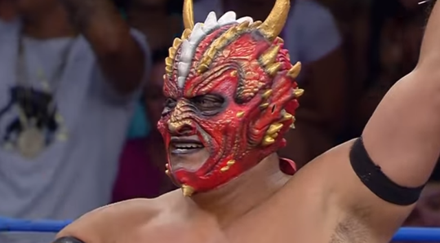 drago luchador mask