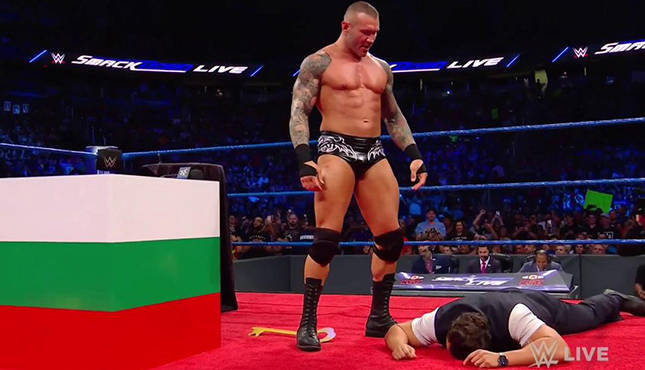 Randy Orton Rusev Smackdown