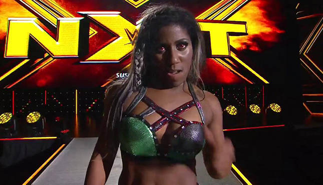 Athena Ember Moon NXT 101817