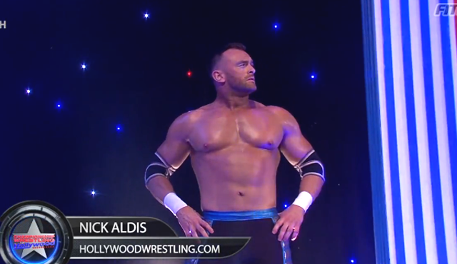 Nick Aldis Championship Wrestling From Hollywood