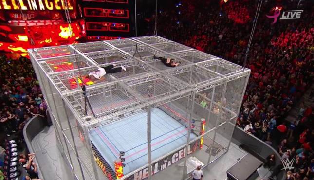 Kevin Owens Shane McMahon WWE Hell in a Cell