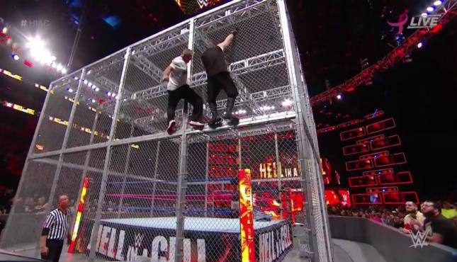 Kevin Owens Shane McMahon WWE Hell in a Cell WWE HIAC