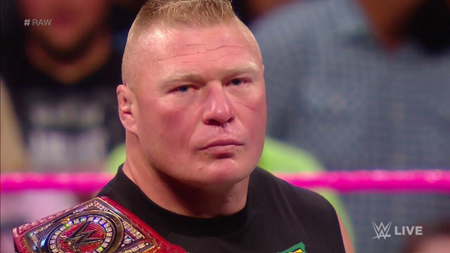 Brock Lesnar WWE Raw 10.23.17
