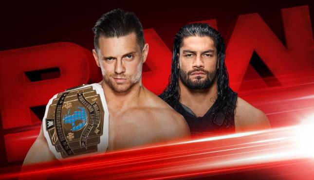 WWE Raw Roman Miz