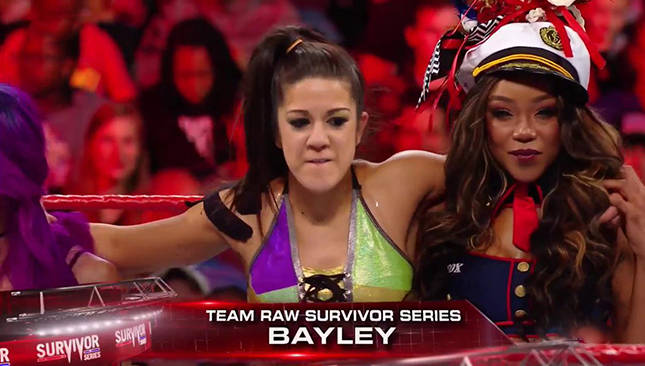 Bayley Team WWE Raw