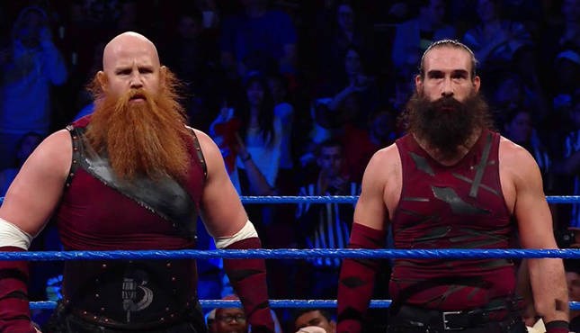 Bludgeon Brothers Smackdown 112117 Erick Rowan and Luke Harper