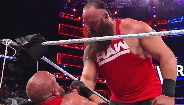 Braun Strowman Triple H Survivor Series