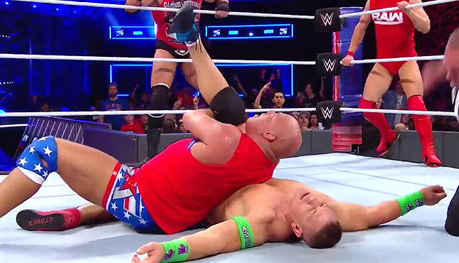 John Cena Kurt Angle Survivor Series